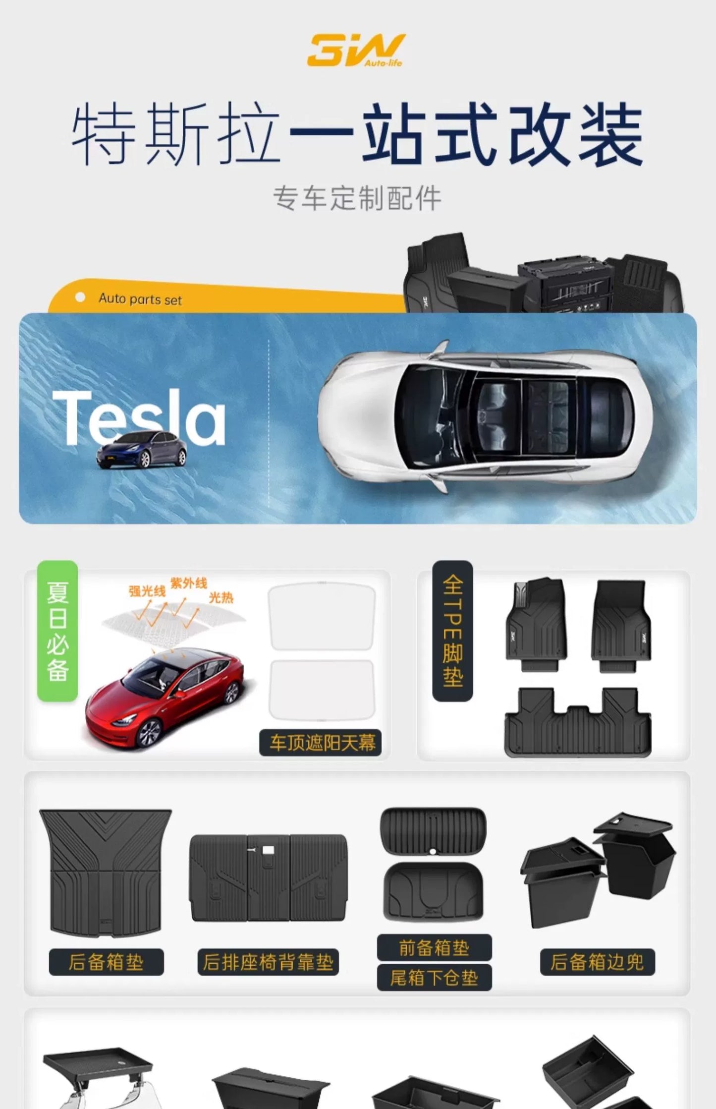 Applicable to Tesla central control under the screen storage box refreshed ModelY3 magnetic tissue storage box ETC bracket