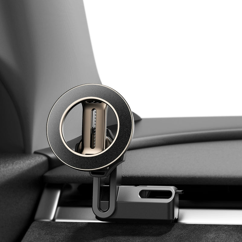 Tesla model3y refreshed mobile phone car holder wireless charging navigation accessories ya screen levitation